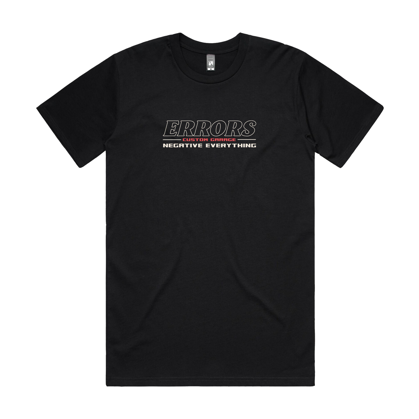 "86SENSEII" Black Tee