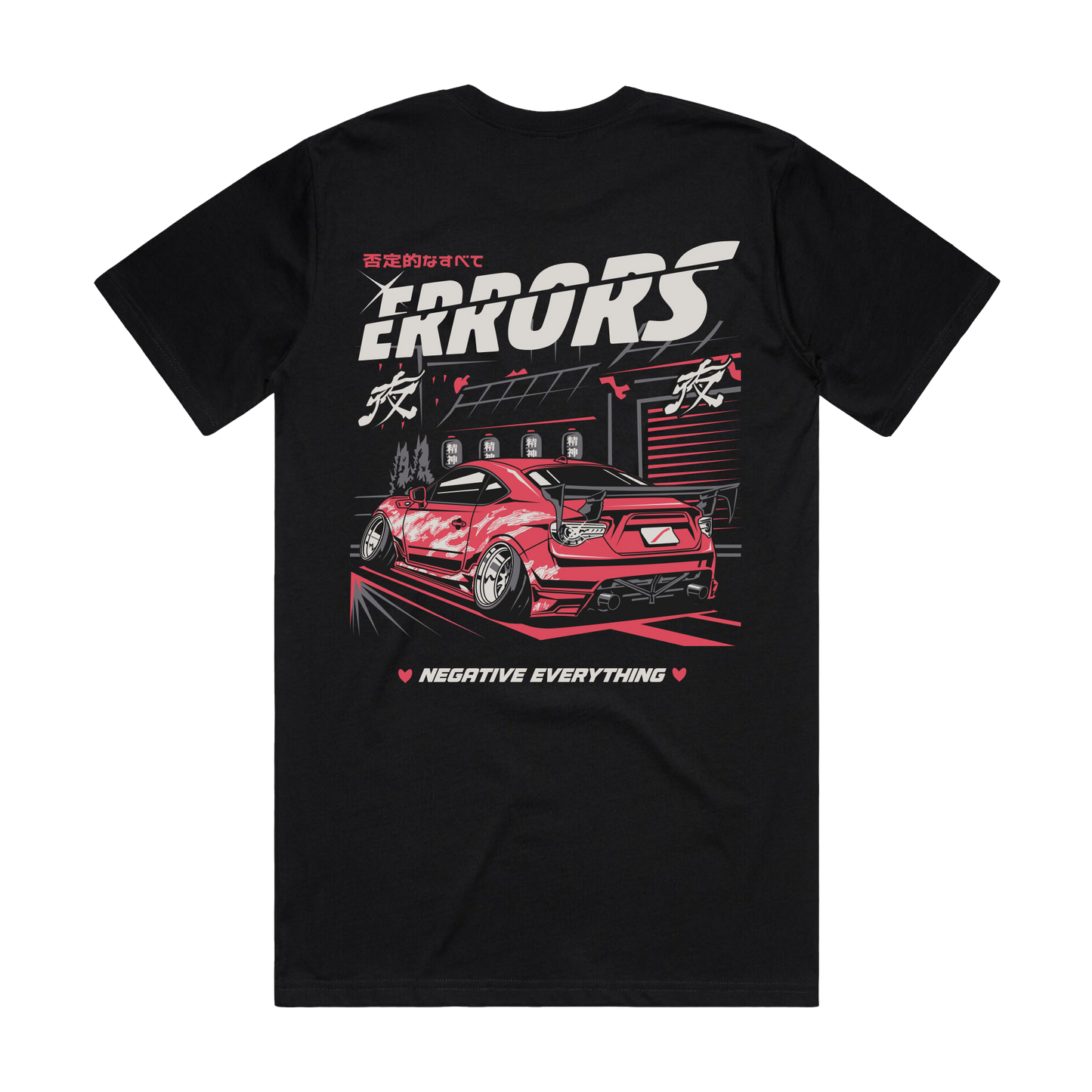 "86 IN JAPAN" Black Tee