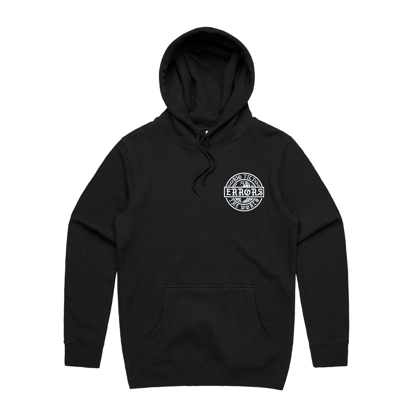 "BIG TILT THE WORLD" Black Hoodie