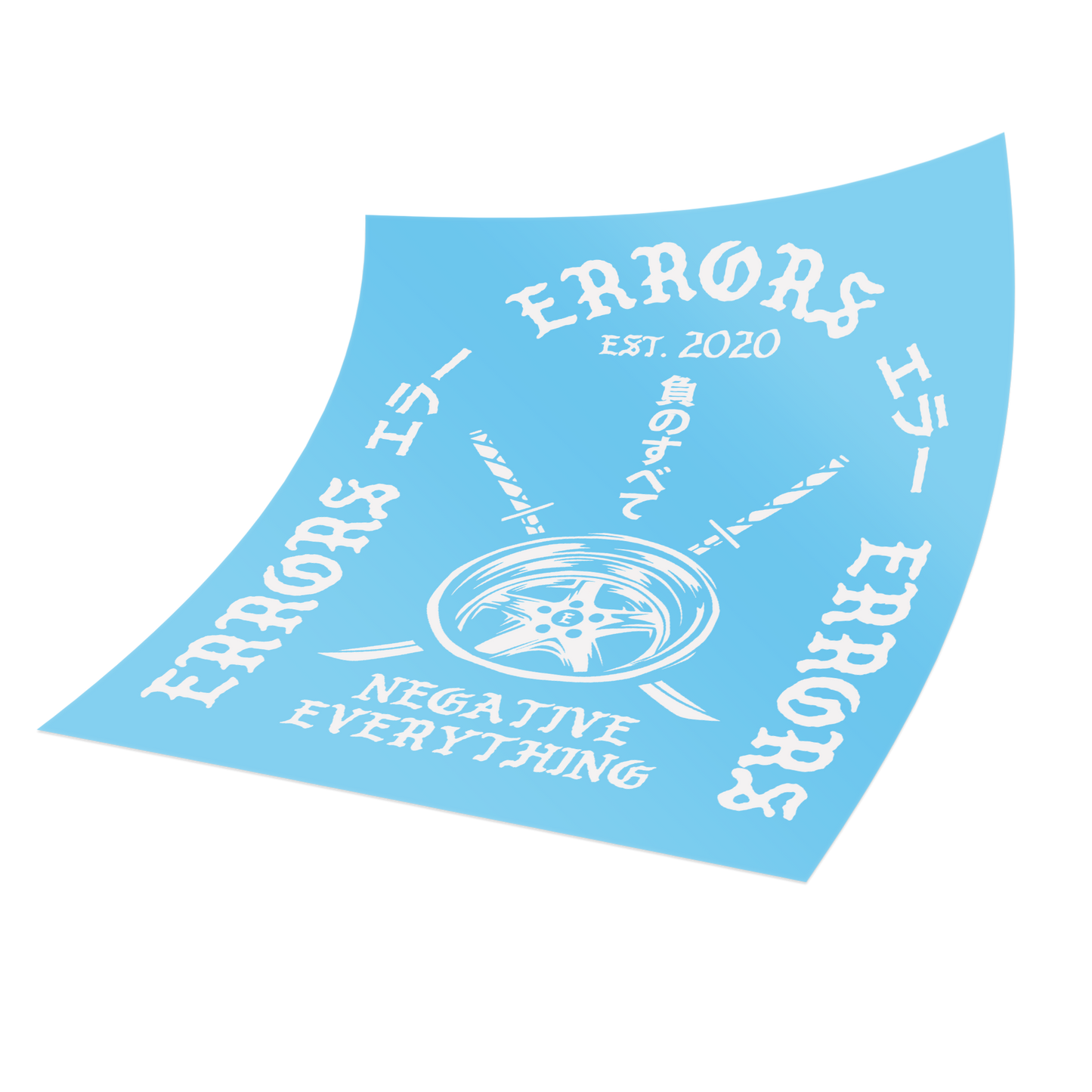 "V1 HEADSTONE" Rear Banner