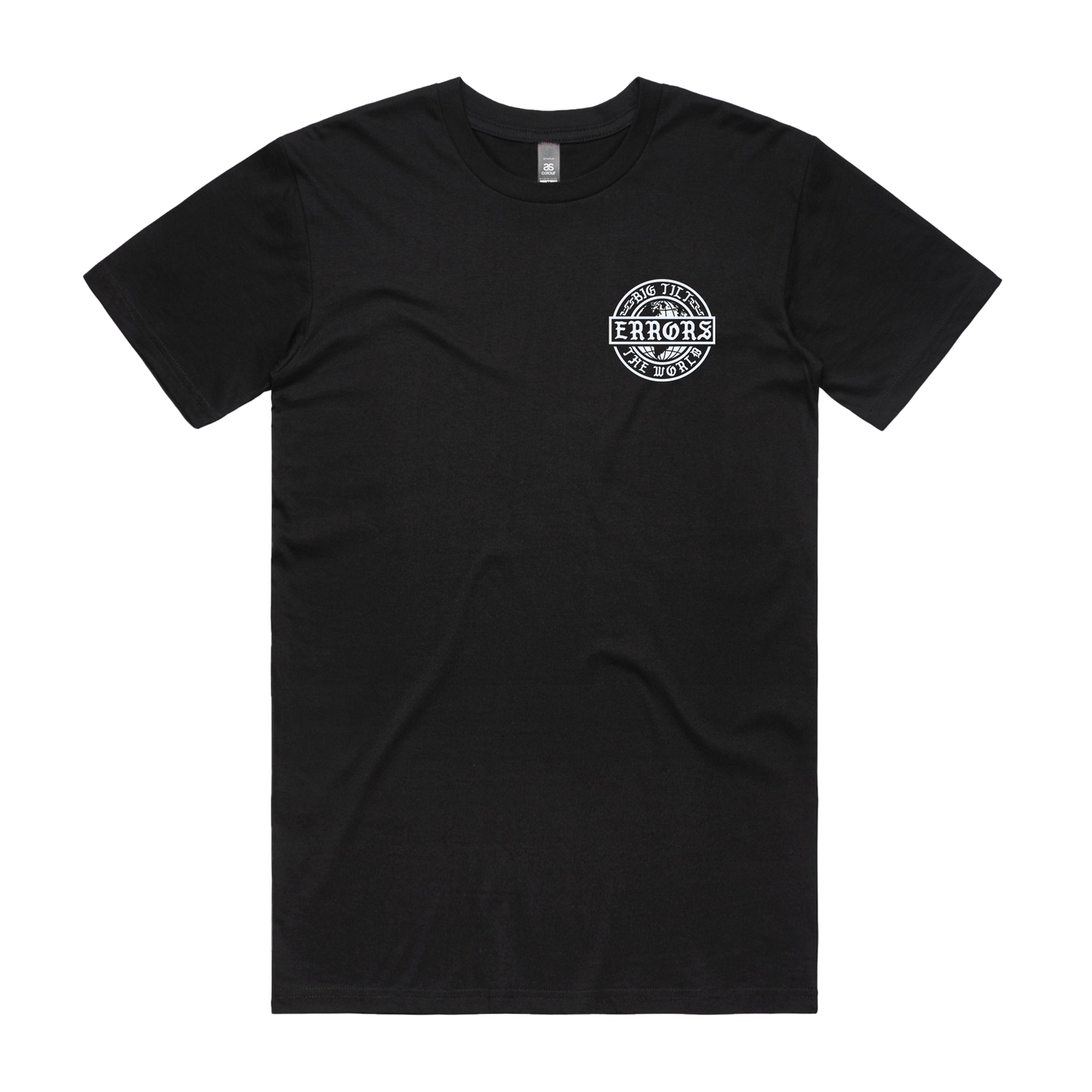 "BIG TILT THE WORLD" Black Tee