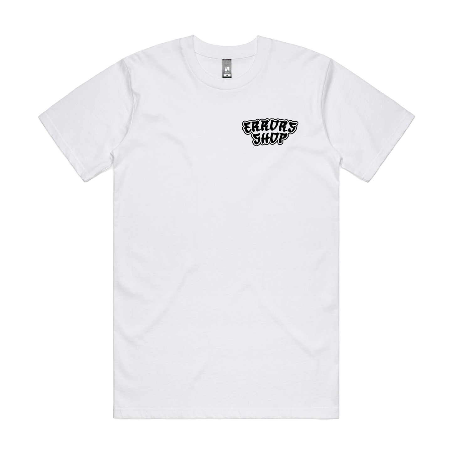 "TELL ME YOUR WHEELSPECS" White Tee