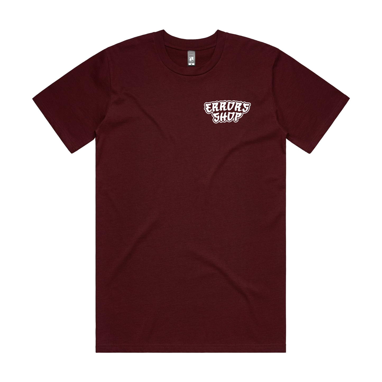 "TELL ME YOUR WHEELSPECS" Maroon tee