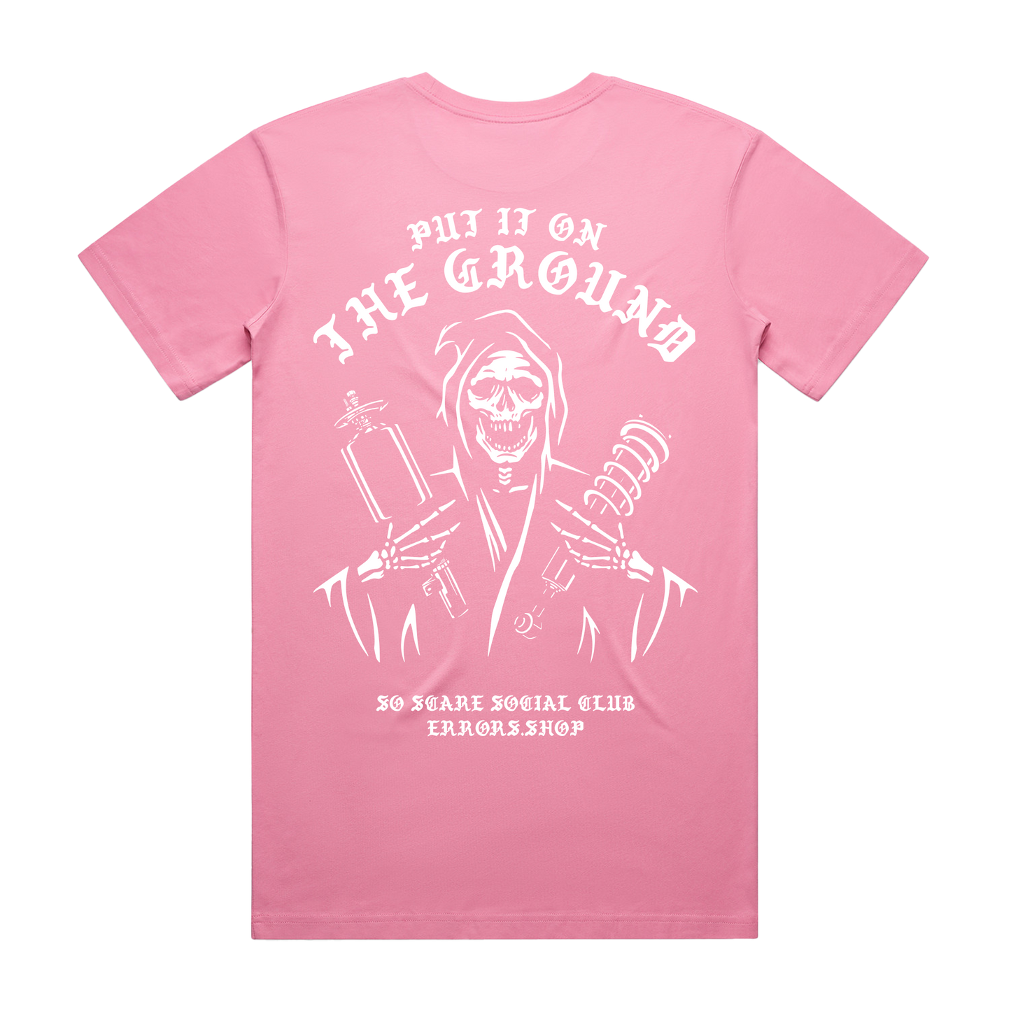 "PUT IT ON THE GROUND" Pink Tee