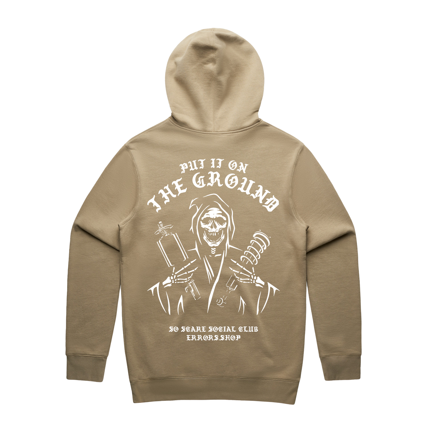 "PUT IT ON THE GROUND" Sand Hoodie