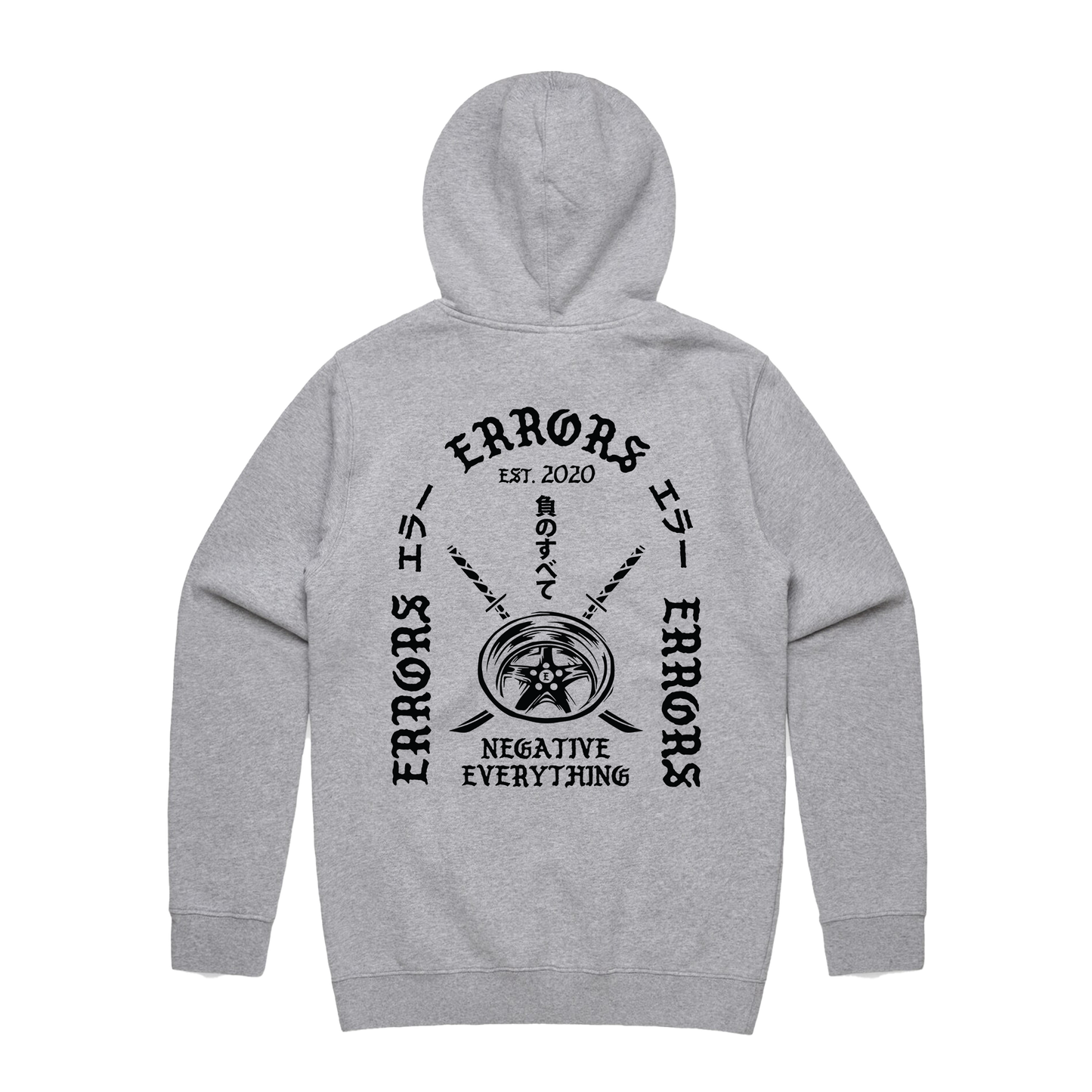 "V1 HEADTSONE" Grey Hoodie