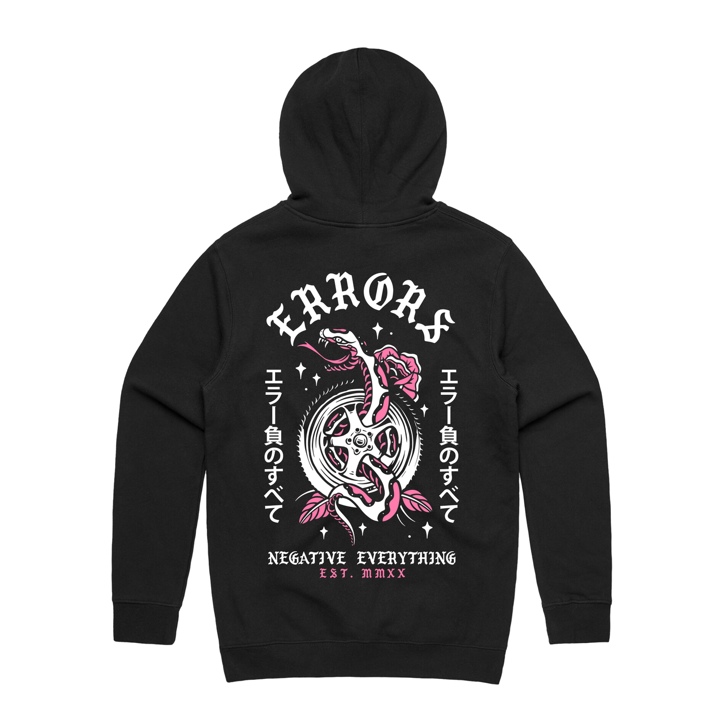 "V2 HEADTSONE" Black Hoodie