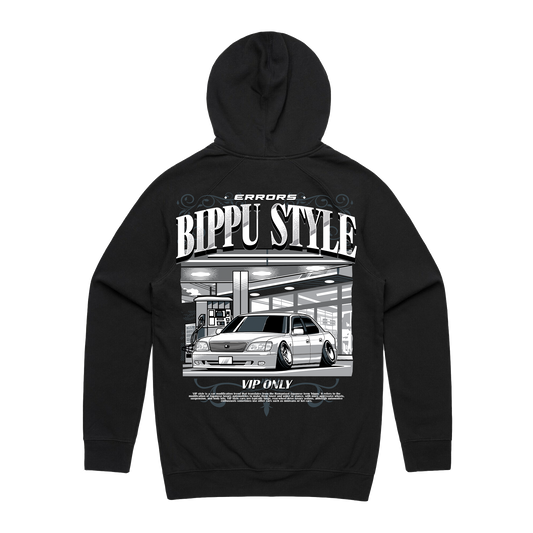 "BIPPU STYLE" Black Hoodie