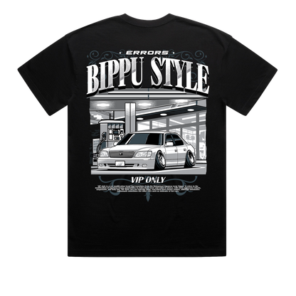 "BIPPU STYLE" Black Tee