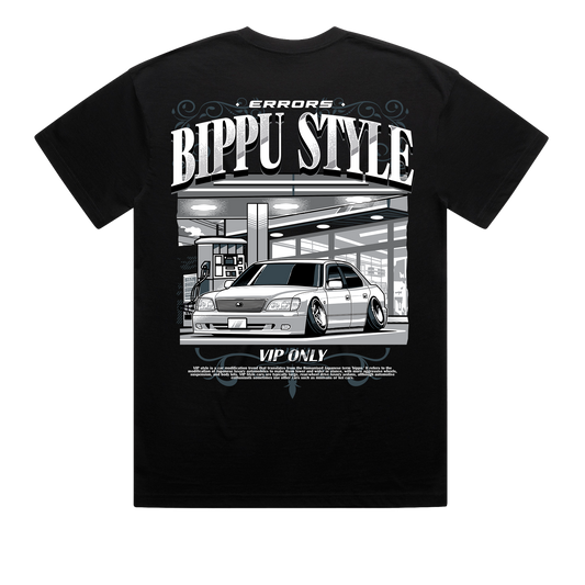 "BIPPU STYLE" Black Tee