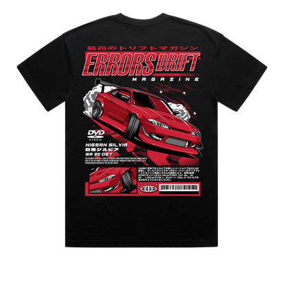 "DRIFT MAG" Black Tee