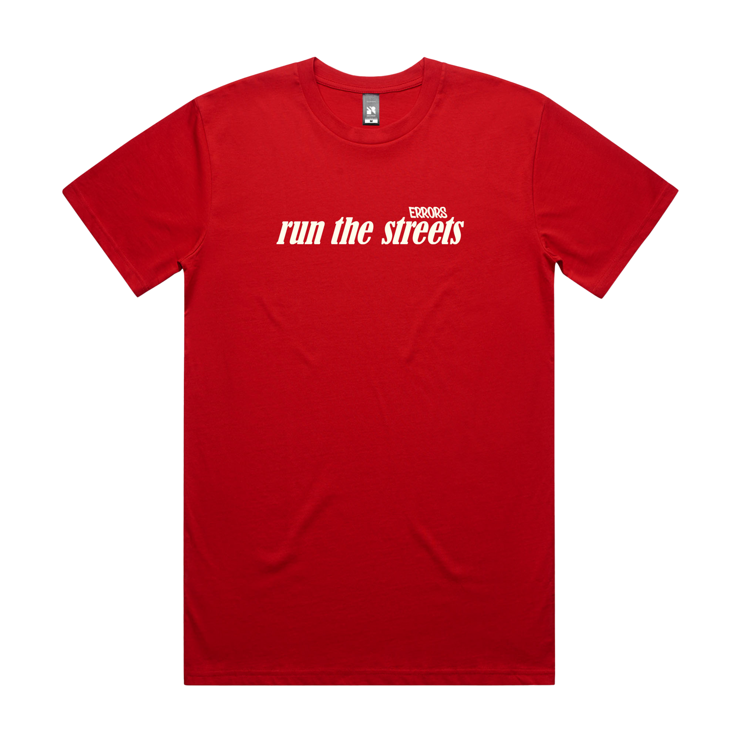 "RUN THE STREETS" Red Tee