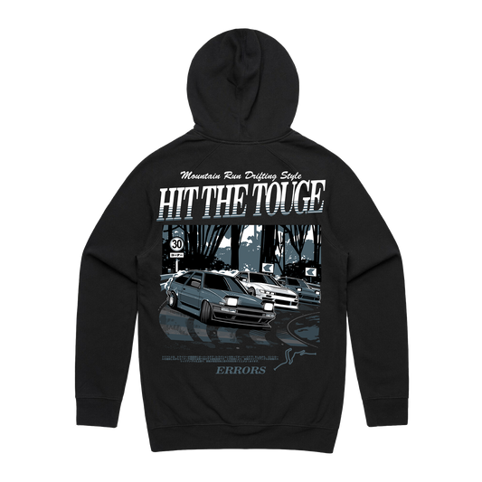 "HIT THE TOUGE" Black Hoodie